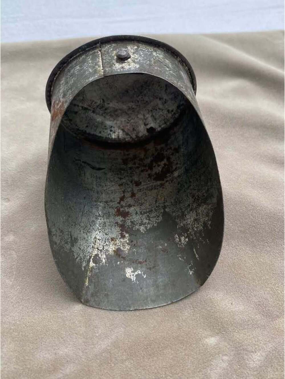 Vintage Metal Scoop Rustic